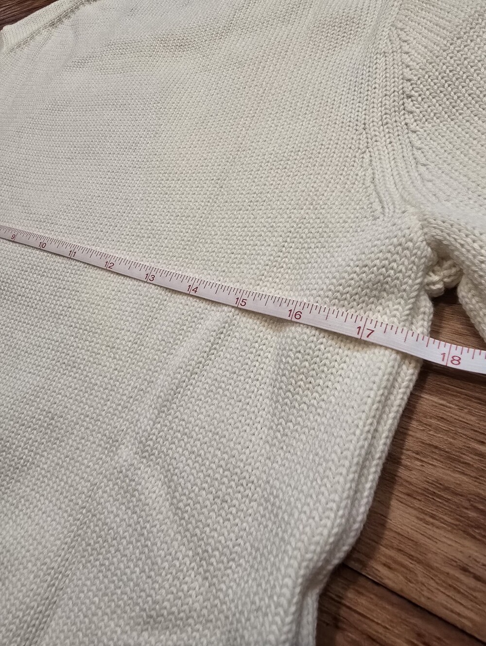 🐻 Polo Ralph Lauren Polo Bear Sweater Size Small Cream Knit Preppy Teddy RTR - Picture 13 of 13